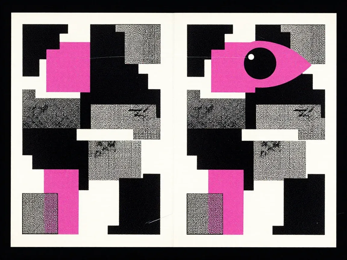NOSTOS illustration: The Canvas of the 90s: Authenticating Liquid Blue and All-Over Prints (AOP)