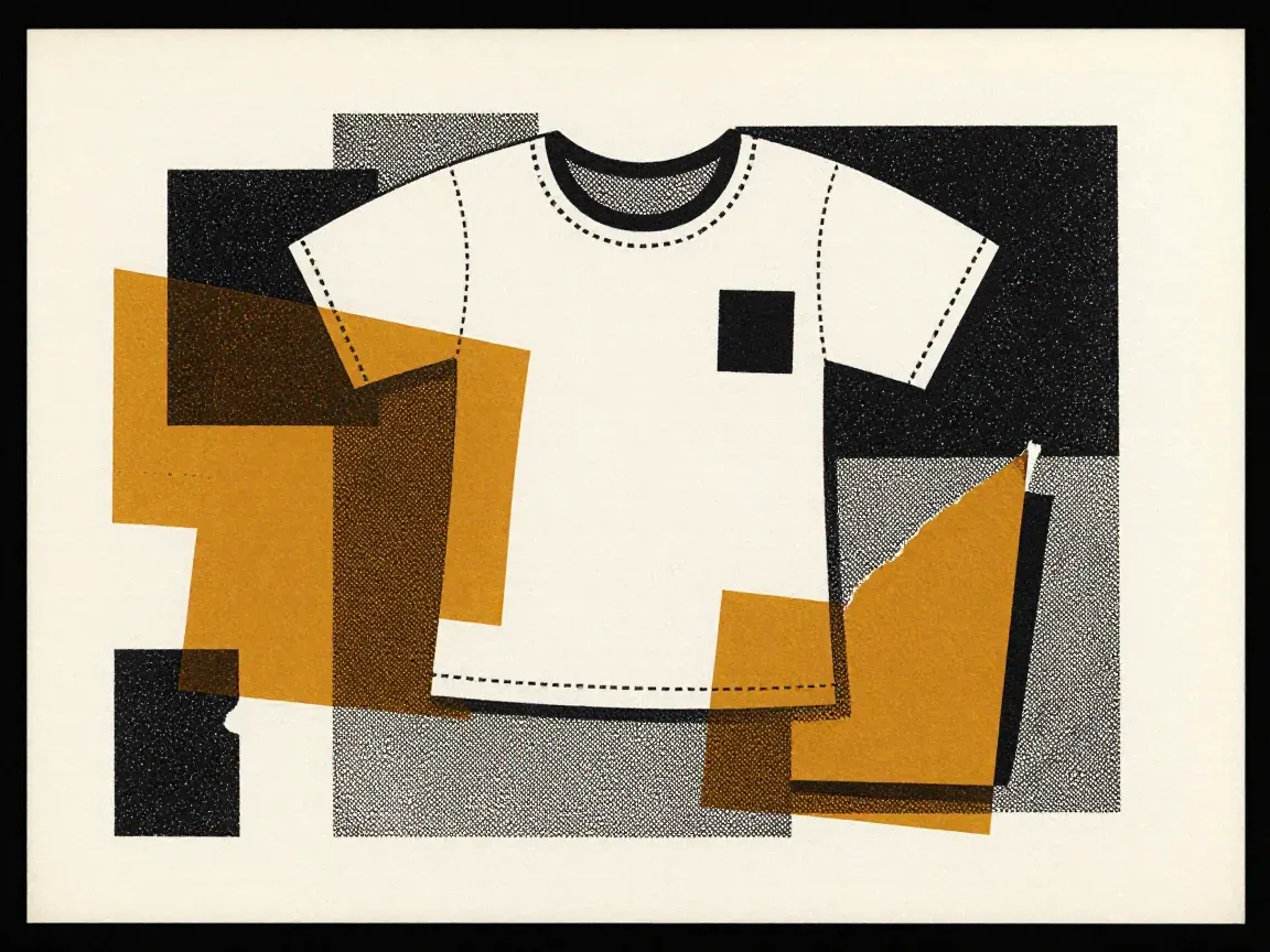 NOSTOS illustration: How to Safely Flatten and Restore Cracked Plastisol Ink on Vintage T-Shirts