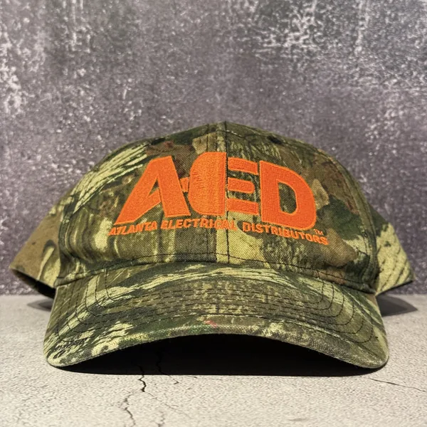 Atlanta Electrical Distributors Camo Cap - Good - NOSTOS Duluth GA