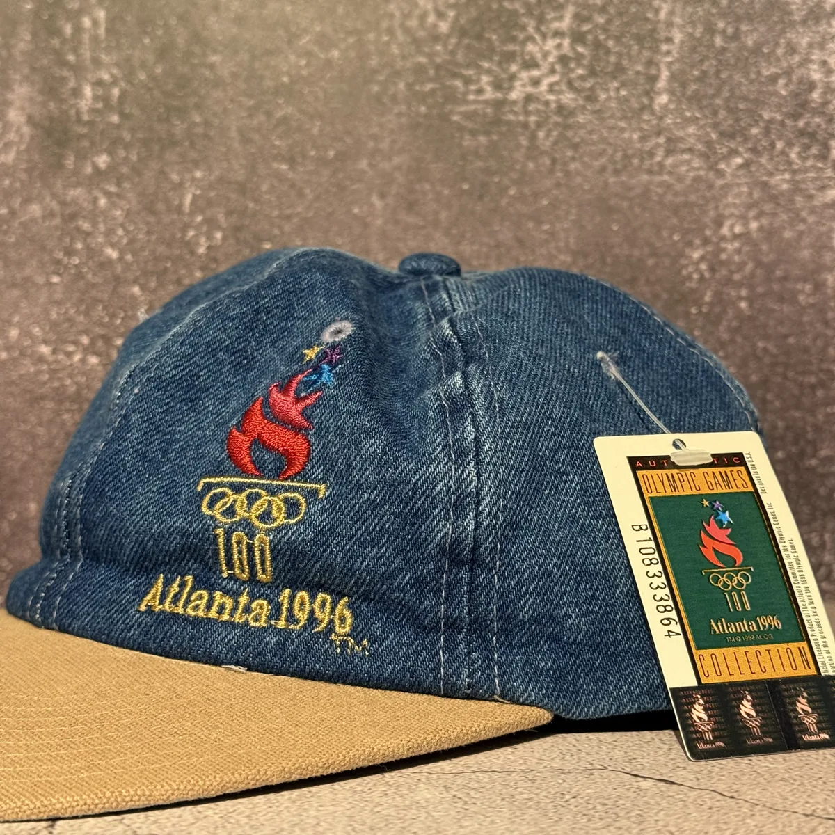 Starter 1996 Atlanta Olympics Denim Cap — view 3