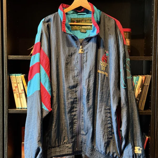 Starter 1996 Atlanta Olympics Track Jacket - Very Good - NOSTOS Duluth GA
