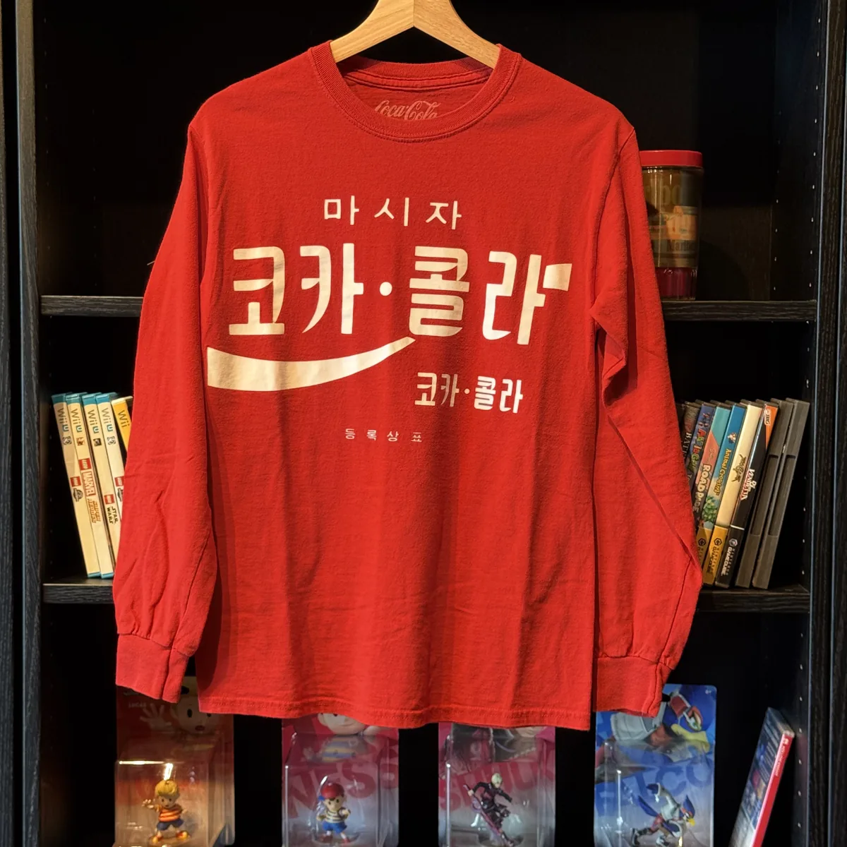 Korean Coca-Cola Long Sleeve Tee — Very Good — NOSTOS Duluth GA