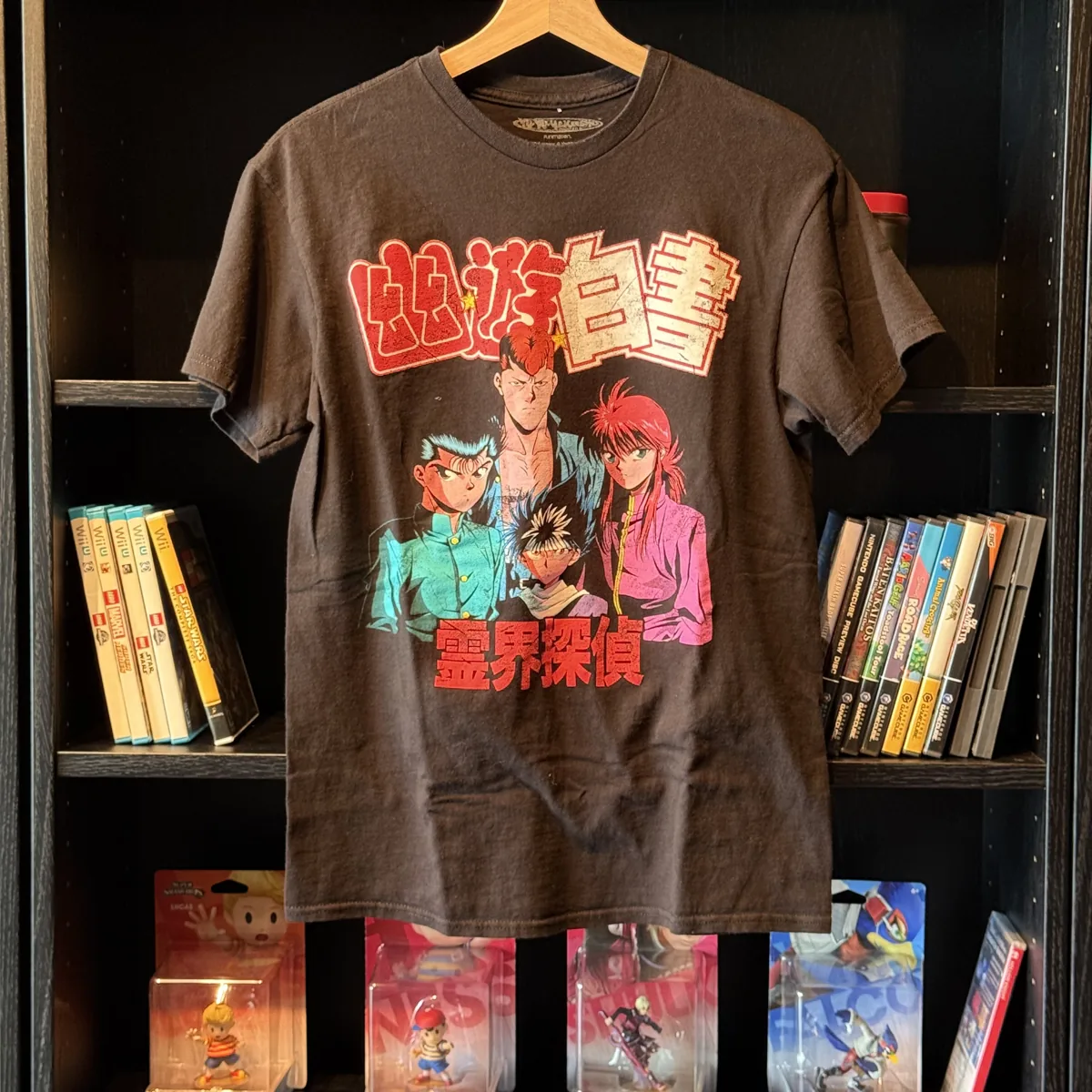 Yu Yu Hakusho Cast Tee — Very Good — NOSTOS Duluth GA