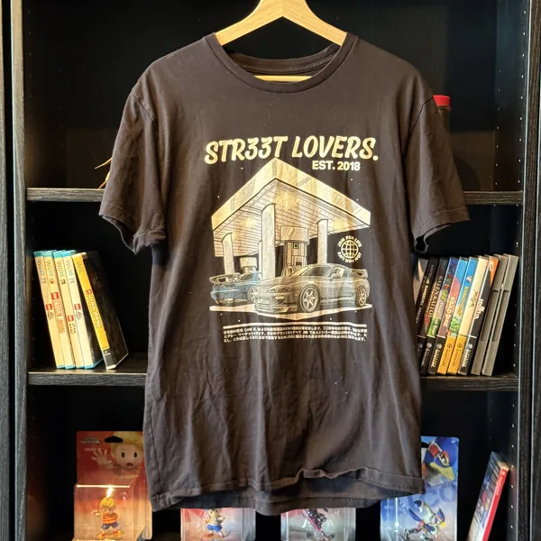 Str33t Lovers Garage Tee - Very Good - NOSTOS Duluth GA