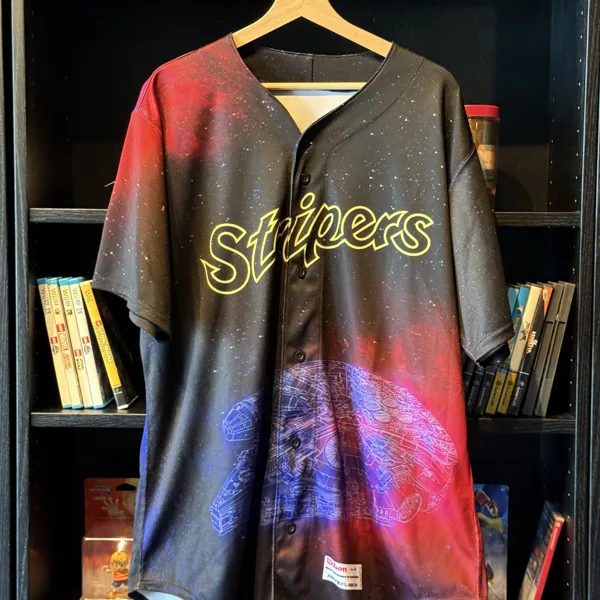 Gwinnett Stripers Star Wars Night Game-Worn Jersey (#51) - Good - NOSTOS Duluth GA
