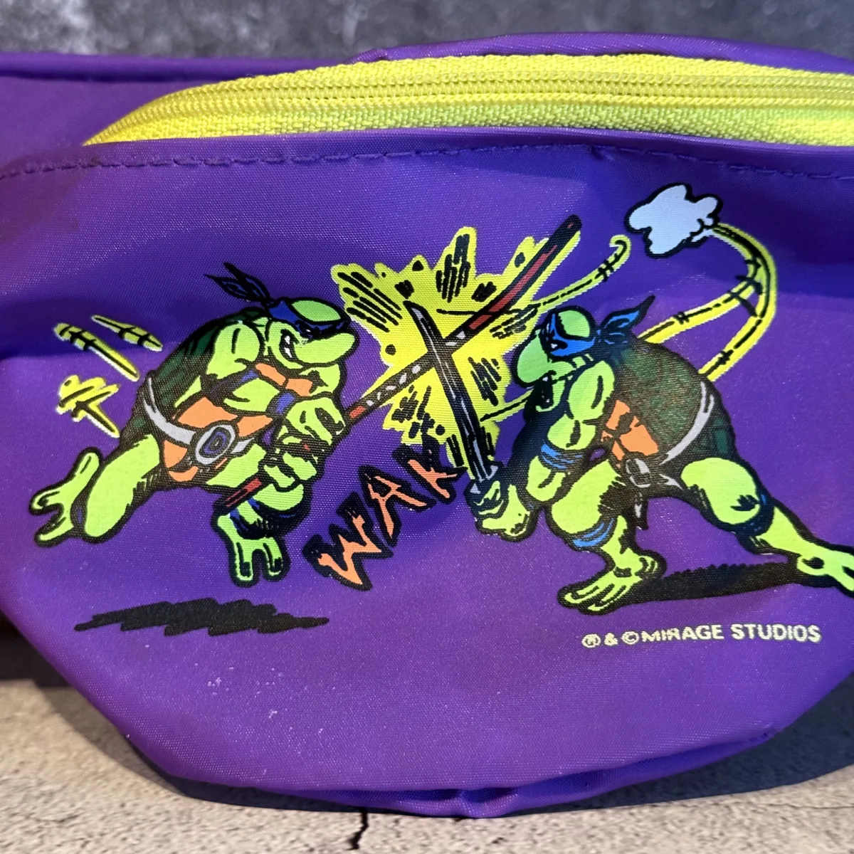 Vintage Teenage Mutant Ninja Turtles Fanny Pack - Good - NOSTOS Duluth GA - view 2