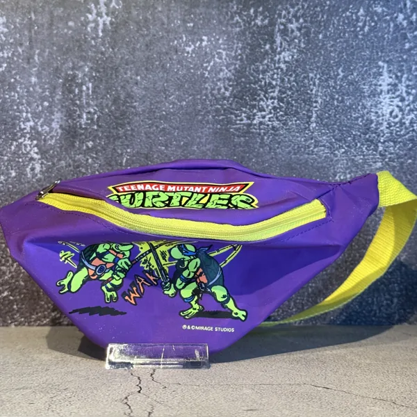 Vintage Teenage Mutant Ninja Turtles Fanny Pack - Good - NOSTOS Duluth GA
