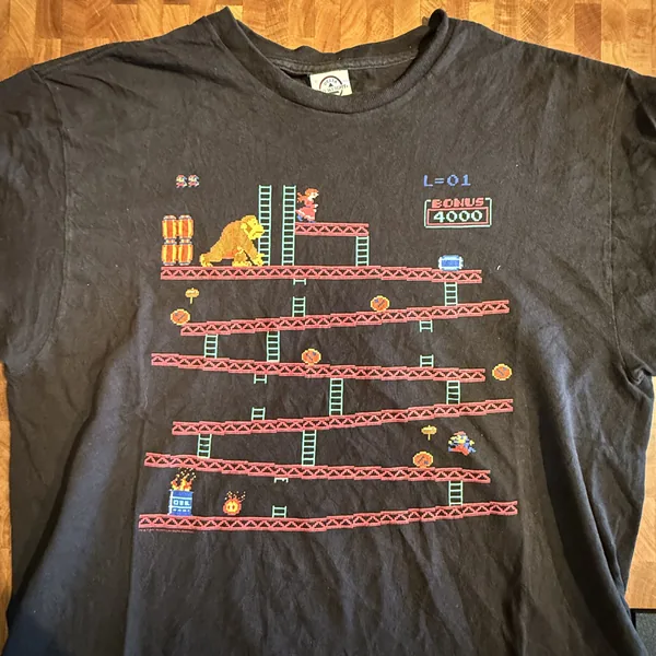 Donkey Kong Arcade Level Tee - Good - NOSTOS Duluth GA