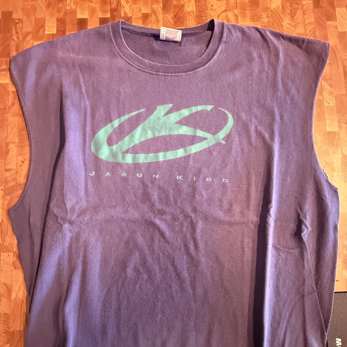 Jason Kidd Logo Sleeveless Shirt - Good - NOSTOS Duluth GA