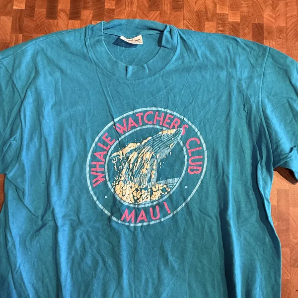 Whale Watchers Club Maui Tee - Good - NOSTOS Duluth GA