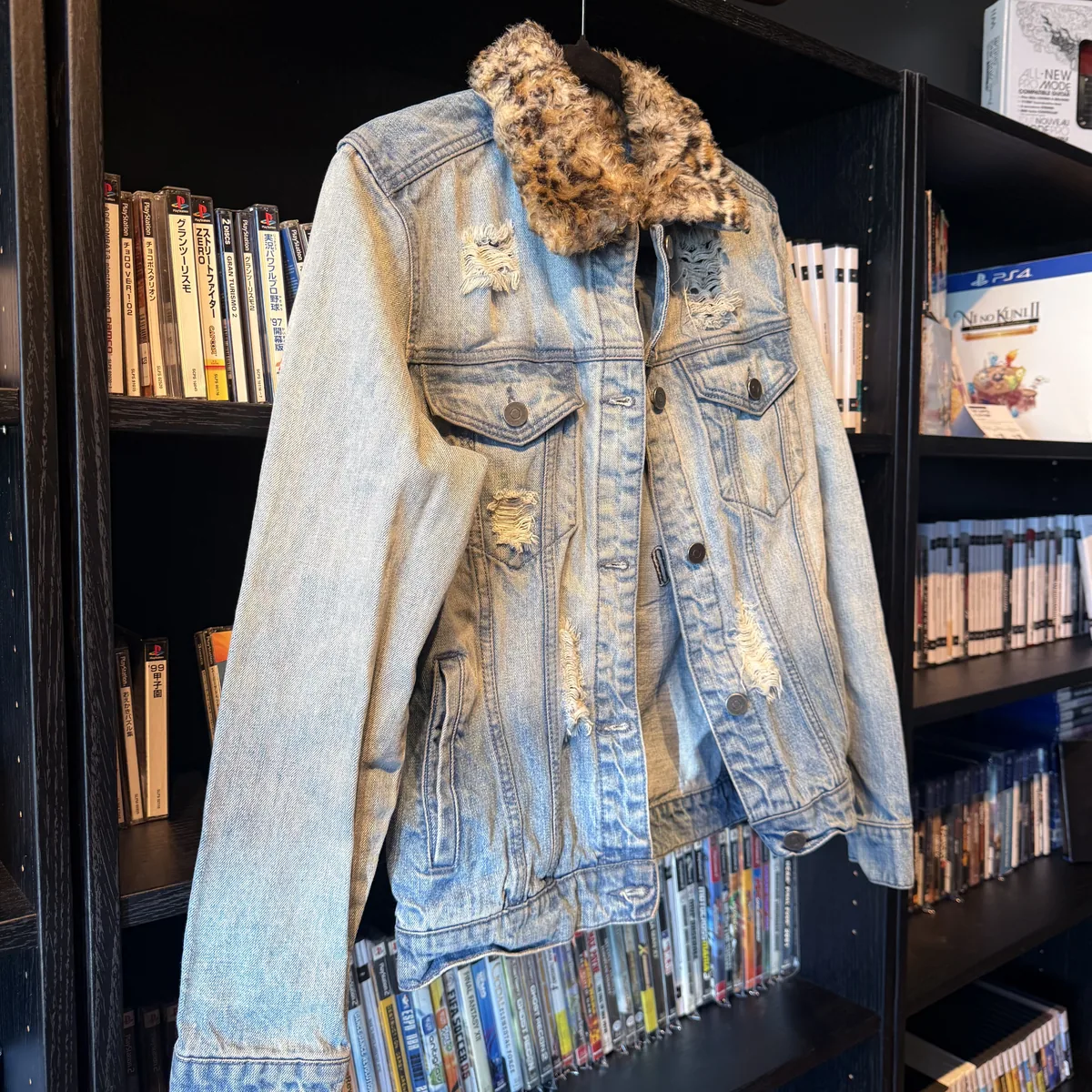 Guns N’ Roses Distressed Denim Jacket - Very Good - NOSTOS Duluth GA - view 2