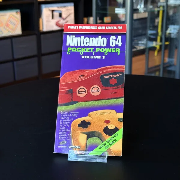 Nintendo 64 Pocket Power Guide, Volume 3 (Prima) - Good - NOSTOS Duluth GA