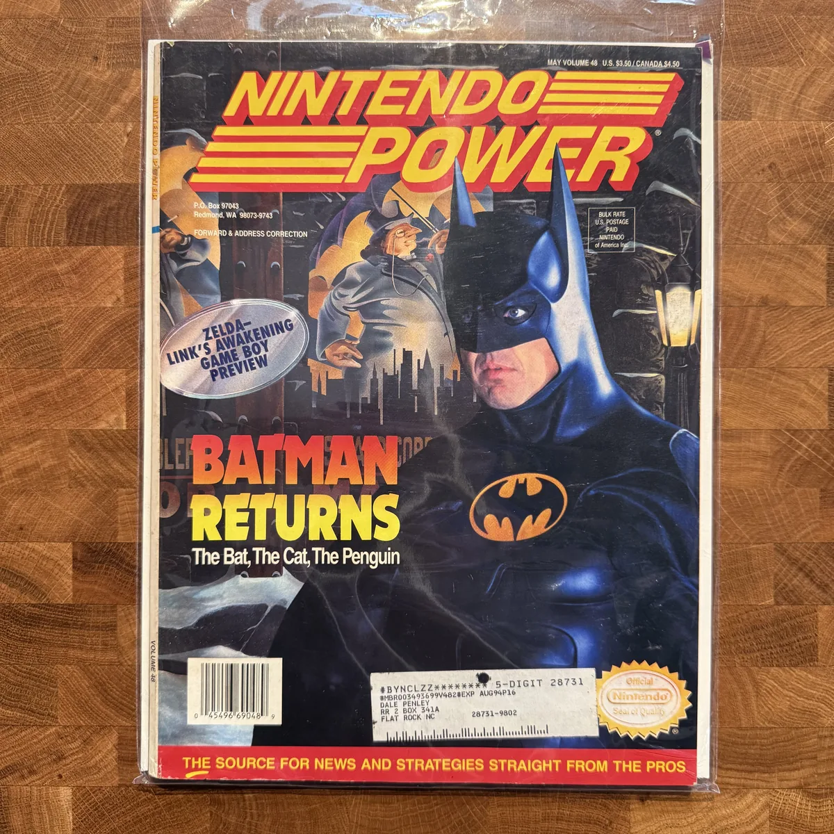 Nintendo Power: Batman Returns - Good - NOSTOS Duluth GA