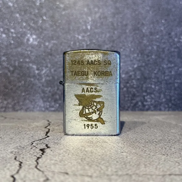Longines Lighter, AACS Korea 1955 (For Restoration) - For Restoration - NOSTOS Duluth GA