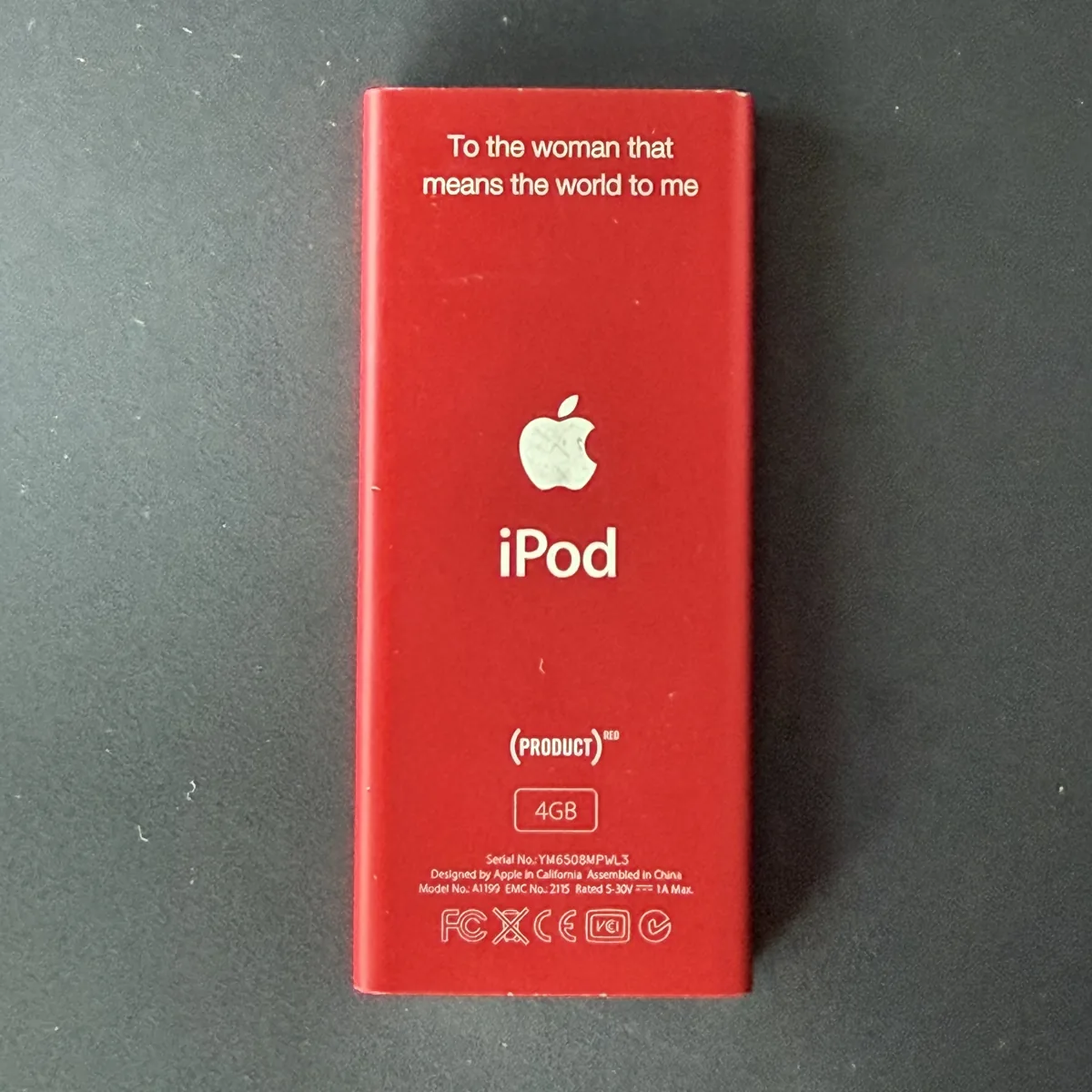 Apple iPod nano (2nd Generation) PRODUCT RED 4GB - Very Good - NOSTOS Duluth GA - view 2