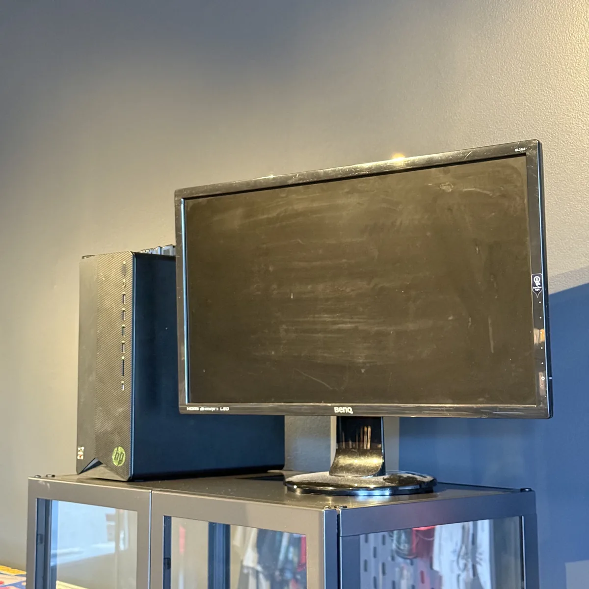 HP Ryzen 5 Desktop with Monitor - Good - NOSTOS Duluth GA