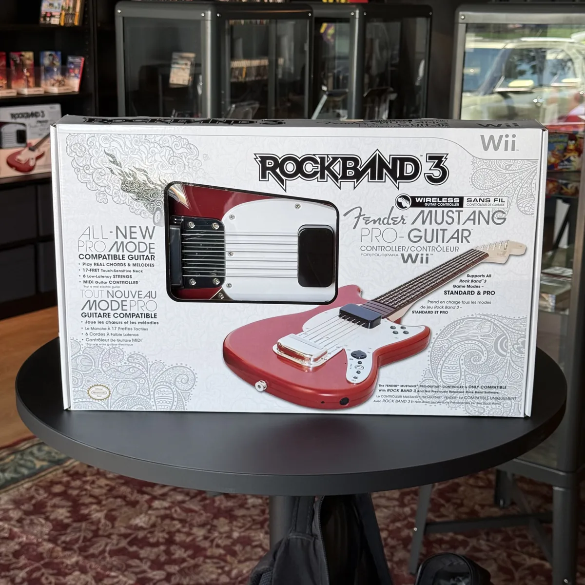 Rock Band 3 Fender Mustang Pro-Guitar Controller — New (Sealed) — NOSTOS Duluth GA