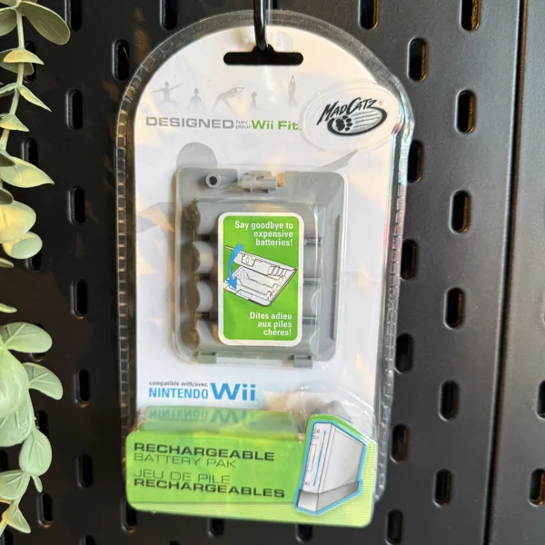 Mad Catz Wii Fit Rechargeable Battery Pak - Nintendo Wii - New (Sealed) - NOSTOS Duluth GA