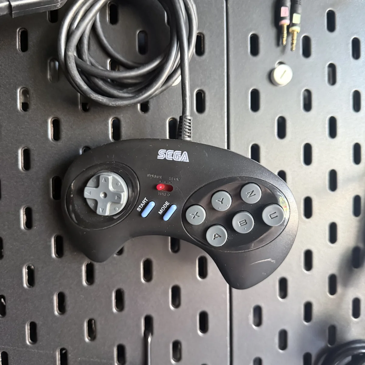 Sega Genesis 6-Button Turbo Controller - Sega Genesis - Good - NOSTOS Duluth GA