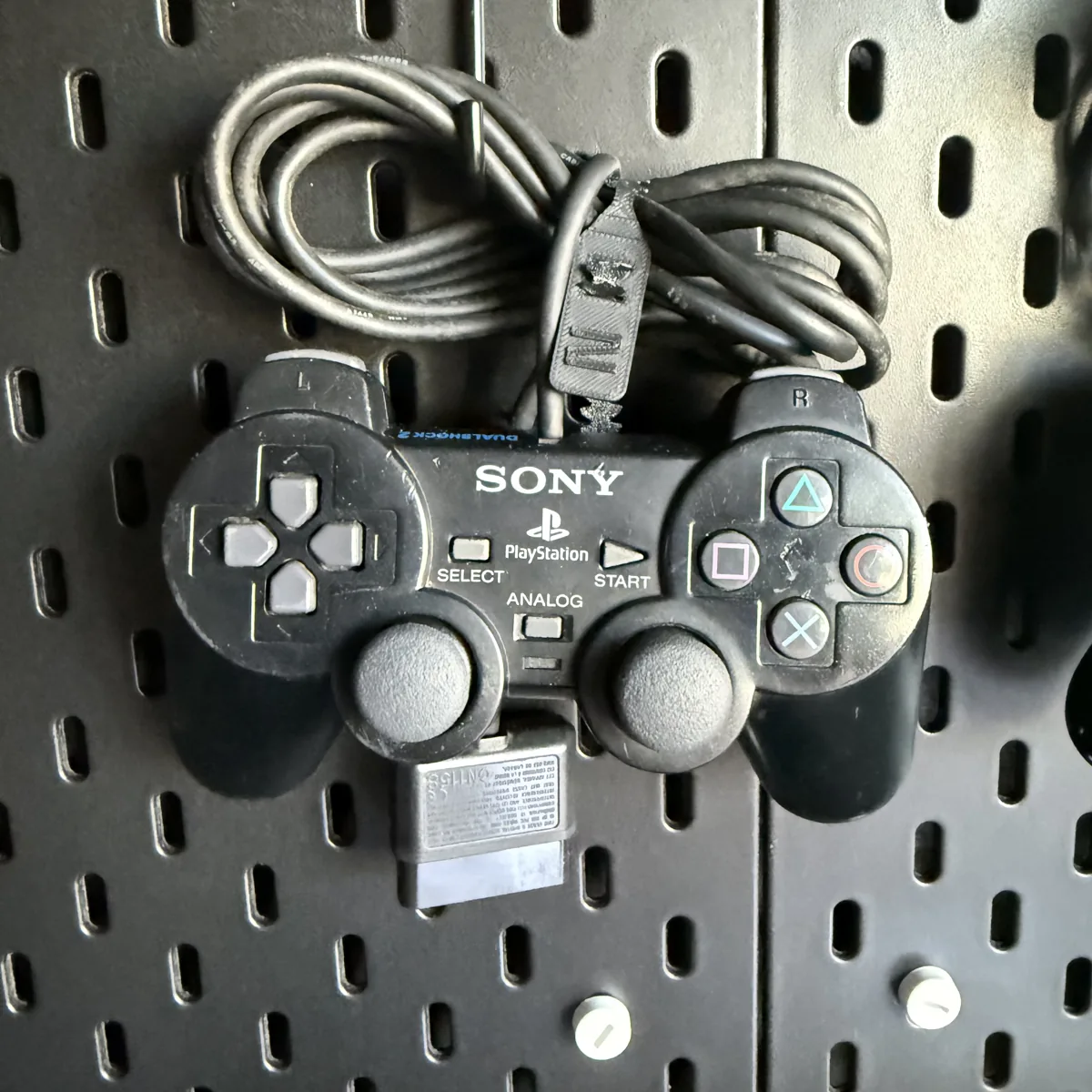 DualShock 2 Controller (Black) - PlayStation 2 (PS2) - Good - NOSTOS Duluth GA