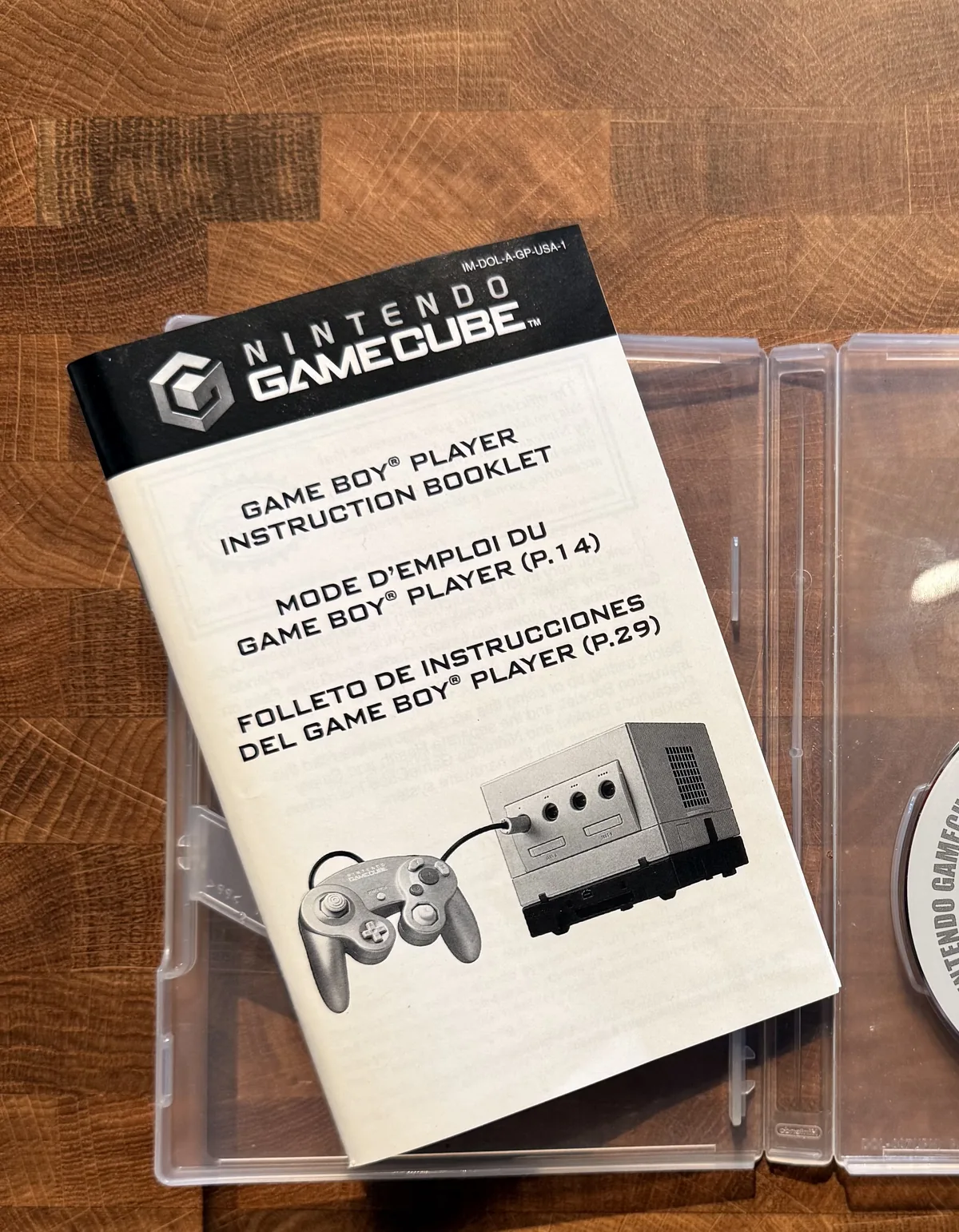 Game Boy Player Start-Up Disc - Nintendo GameCube - CIB (Complete In Box) - NOSTOS Duluth GA - view 2