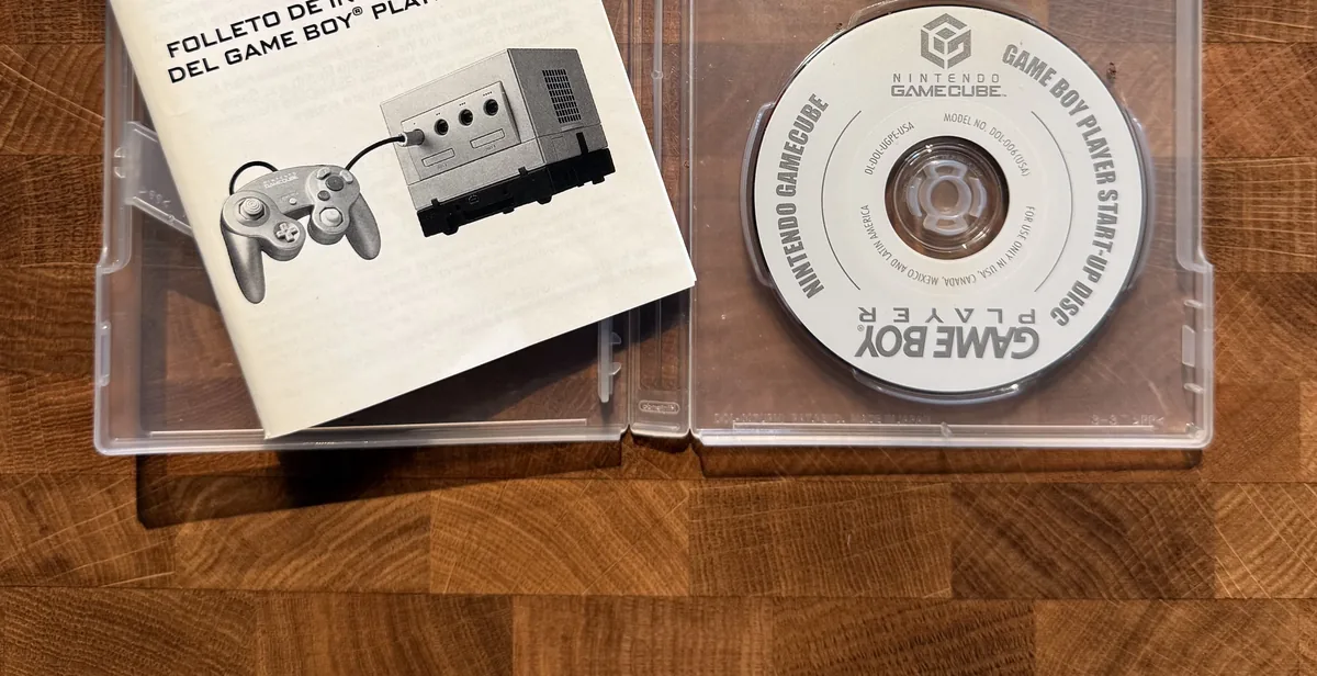 Game Boy Player Start-Up Disc - Nintendo GameCube - CIB (Complete In Box) - NOSTOS Duluth GA