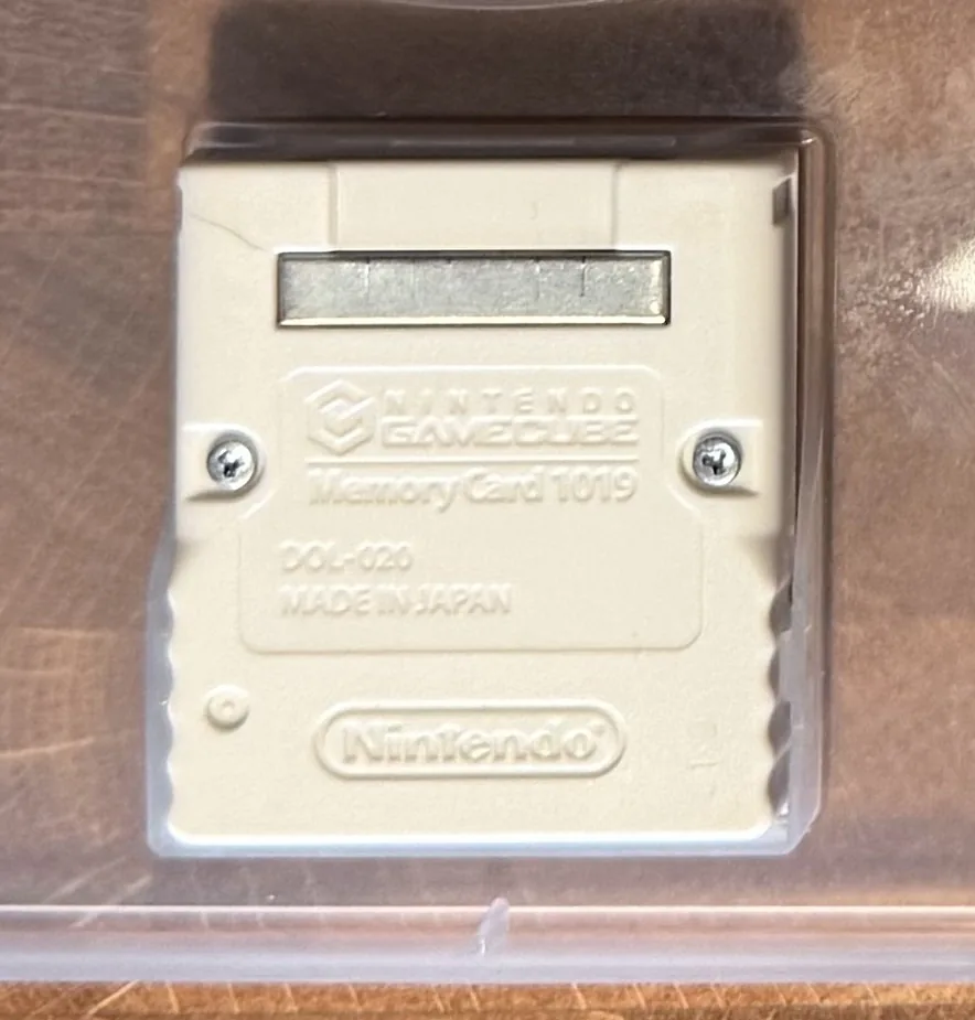 GameCube Memory Card 1019 - Nintendo GameCube - Loose - NOSTOS Duluth GA