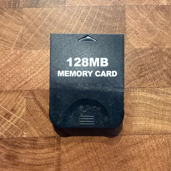 128MB Memory Card (Third-Party) - Nintendo GameCube - Loose - NOSTOS Duluth GA