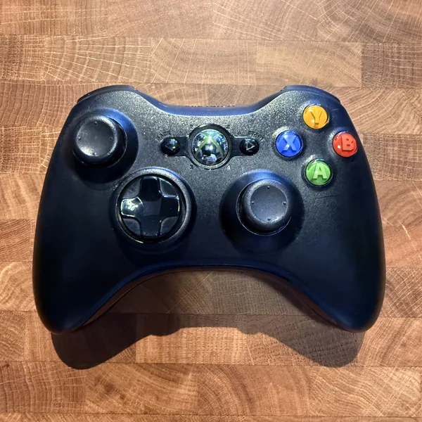 Xbox 360 Wireless Controller (Black) - Xbox 360 - Loose - NOSTOS Duluth GA