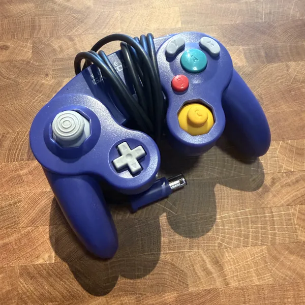 GameCube Controller (Indigo) - Nintendo GameCube - Loose - NOSTOS Duluth GA