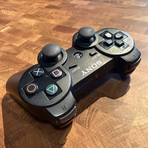 DualShock 3 Controller Black - PlayStation 3 - Loose - NOSTOS Duluth GA