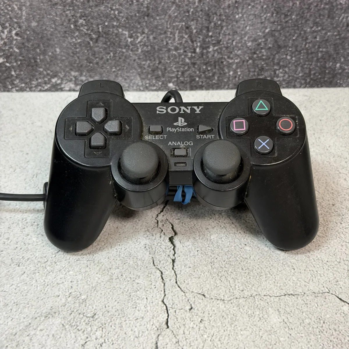 DualShock 2 Controller (Black) - PlayStation 2 (PS2) - Loose - NOSTOS Duluth GA