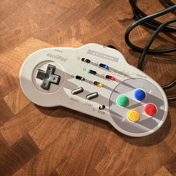 asciiPad Controller - Super Nintendo Entertainment System (SNES) - Loose - NOSTOS Duluth GA