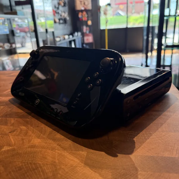 Nintendo Wii U Console (Black, 32GB Deluxe) - Nintendo Wii U - Loose - NOSTOS Duluth GA