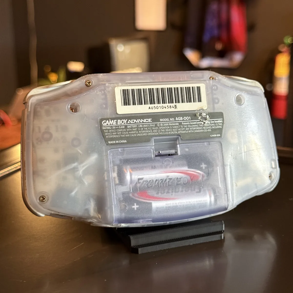 Game Boy Advance Console (Glacier) - Game Boy Advance - Loose - NOSTOS Duluth GA - view 2