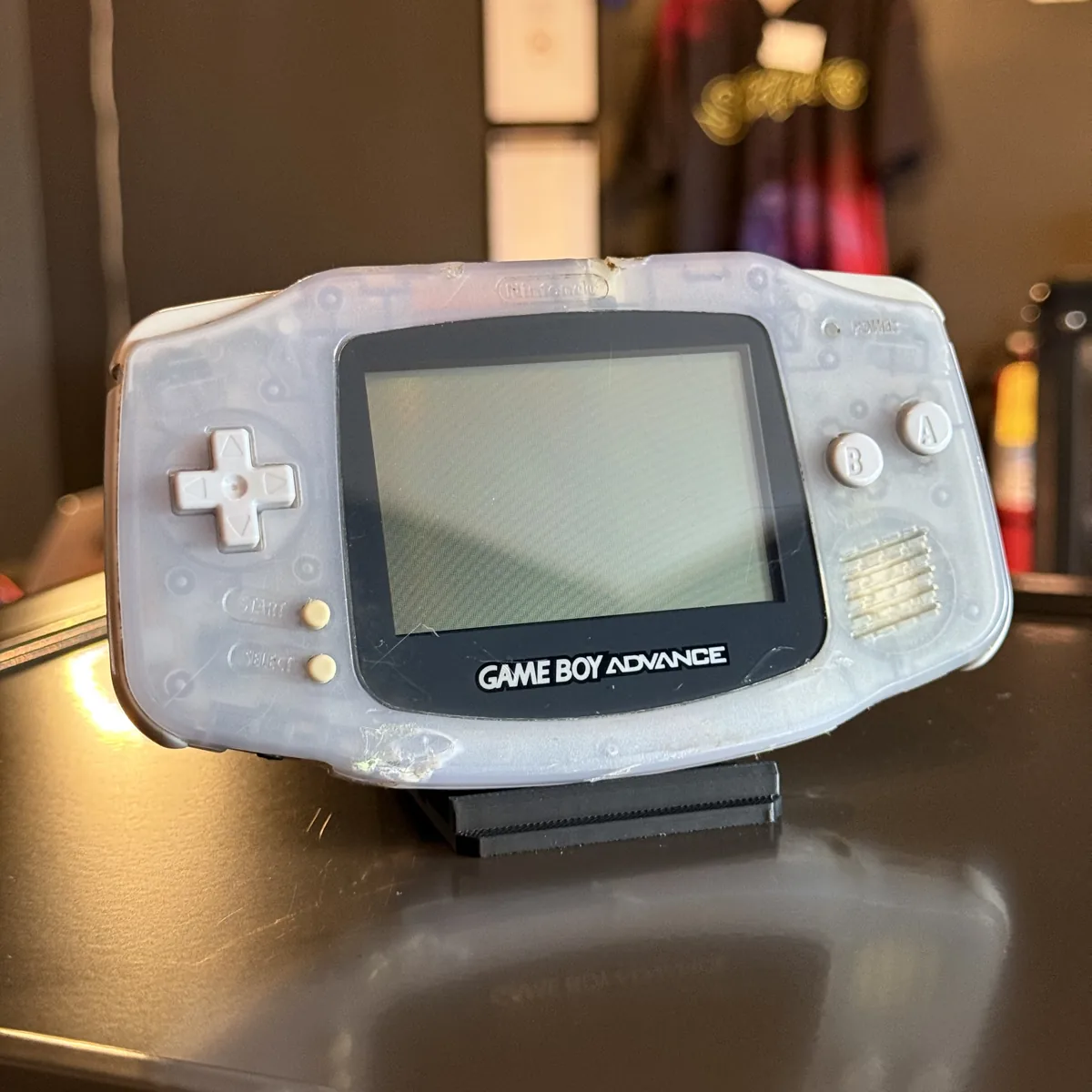 Game Boy Advance Console (Glacier) - Game Boy Advance - Loose - NOSTOS Duluth GA