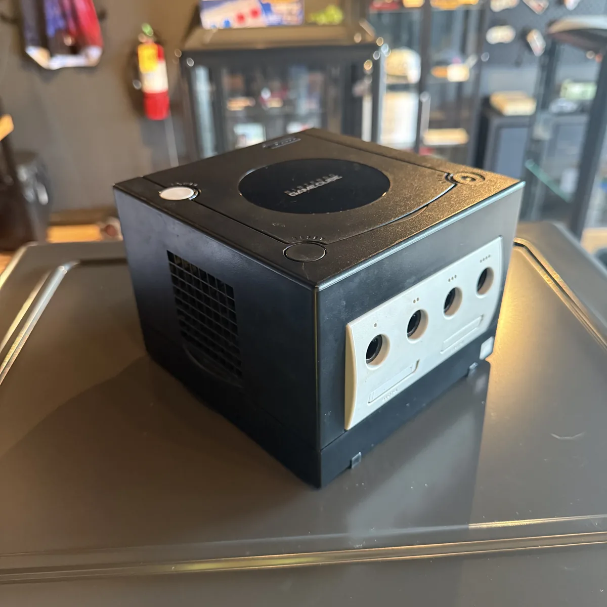 Nintendo GameCube Console (Black, DOL-001) - Nintendo GameCube - Hardware Only - NOSTOS Duluth GA