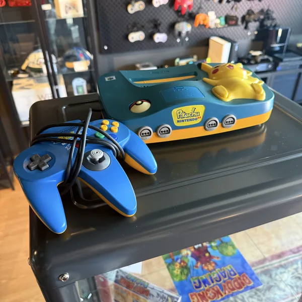 Nintendo 64 Pikachu Edition Console with Matching Controller - Nintendo 64 - Loose - NOSTOS Duluth GA