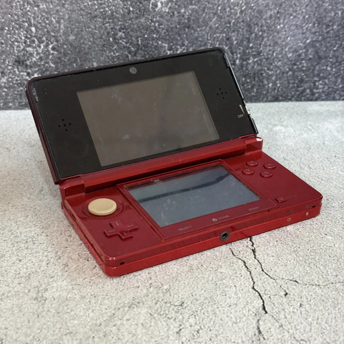 Nintendo 3DS Flame Red - Nintendo 3DS - Loose - NOSTOS Duluth GA