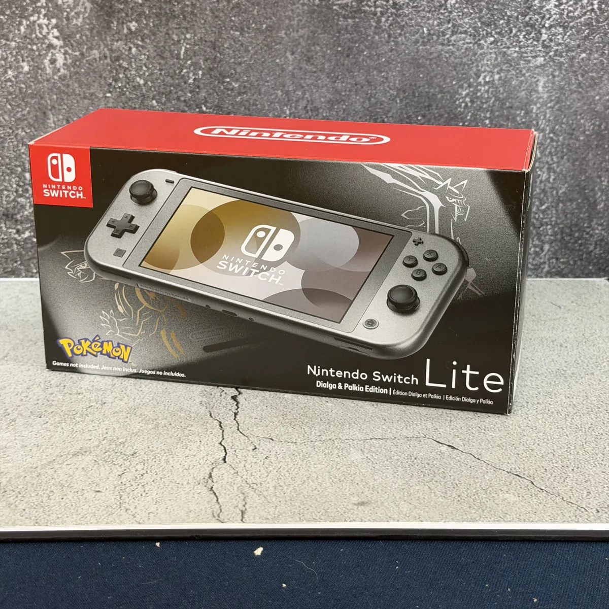 Nintendo Switch Lite Dialga & Palkia Edition - Nintendo Switch - CIB (Complete In Box) - NOSTOS Duluth GA