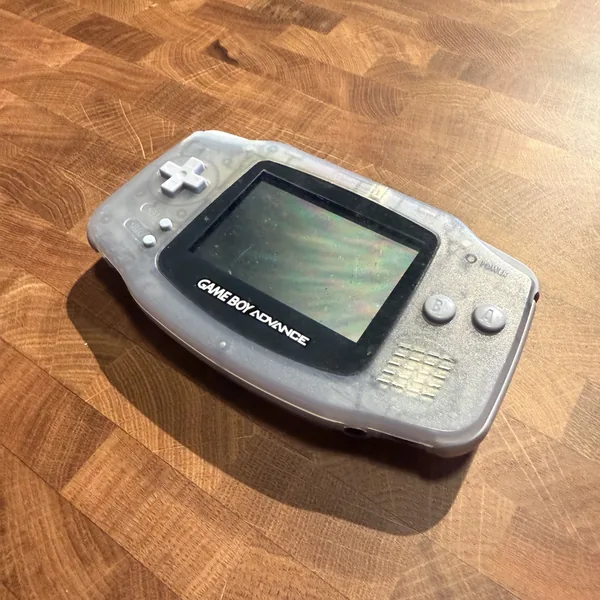 Game Boy Advance Console (Glacier) - Game Boy Advance - Loose - NOSTOS Duluth GA