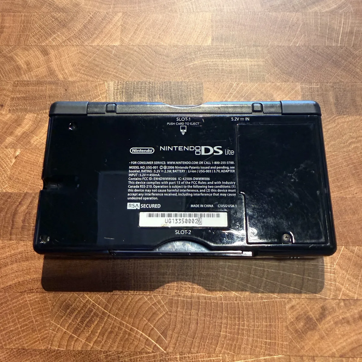 Nintendo DS Lite (Black) - Nintendo DS - Loose - NOSTOS Duluth GA - view 2