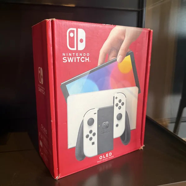 Nintendo Switch OLED Console (White) - Nintendo Switch - CIB (Complete In Box) - NOSTOS Duluth GA