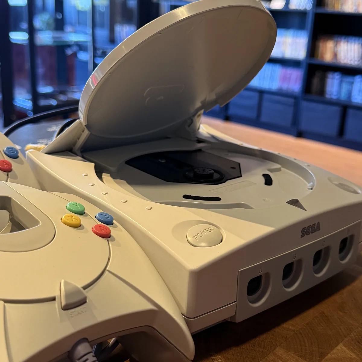 Sega Dreamcast Console with 2 Controllers - Sega Dreamcast - Loose - NOSTOS Duluth GA - view 3