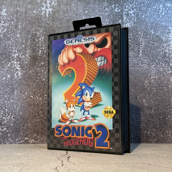 Sonic the Hedgehog 2 - CIB (Complete In Box) - NOSTOS Duluth GA