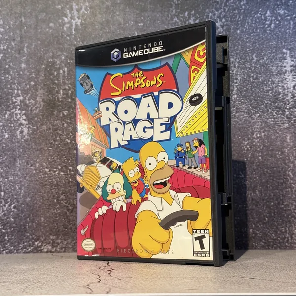 The Simpsons: Road Rage - CIB (Complete In Box) - NOSTOS Duluth GA