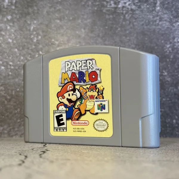 Paper Mario (Nintendo 64) - Loose - NOSTOS Duluth GA