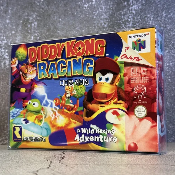 Diddy Kong Racing (Korean Comboy 64) - CIB (Complete In Box) - NOSTOS Duluth GA