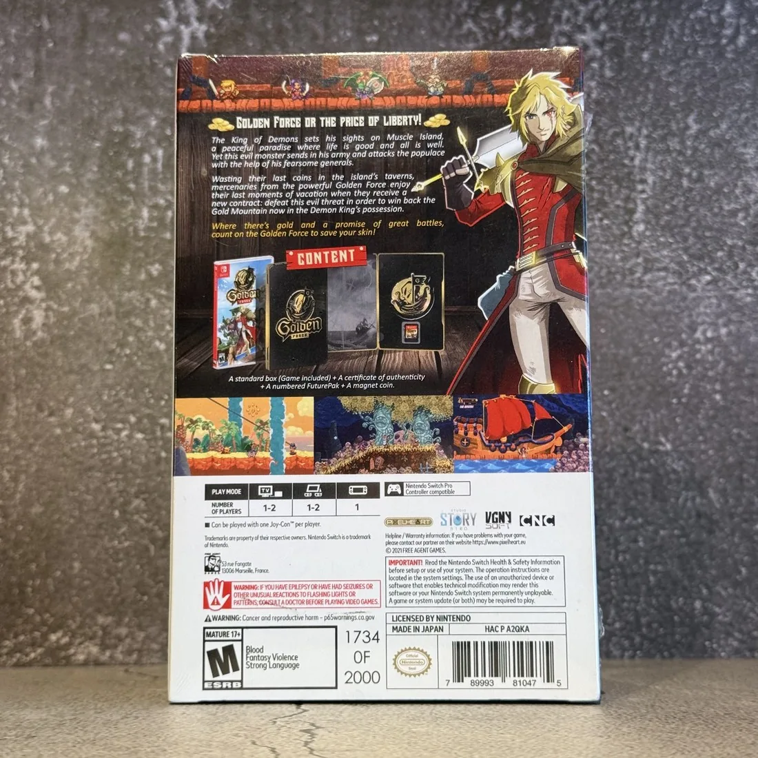 Golden Force Limited Edition (Nintendo Switch) — view 2