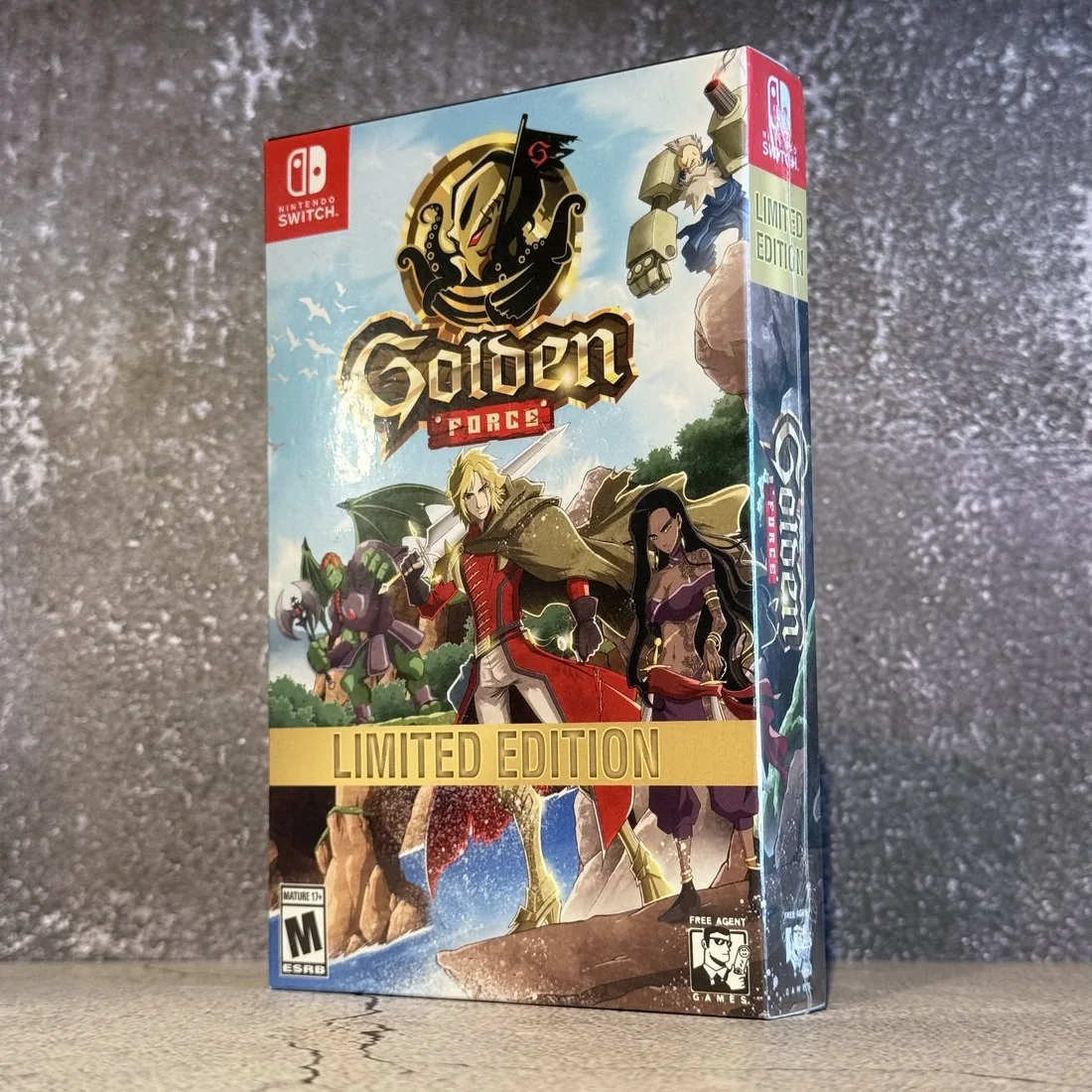 Golden Force Limited Edition (Nintendo Switch) — New (Sealed) — NOSTOS Duluth GA